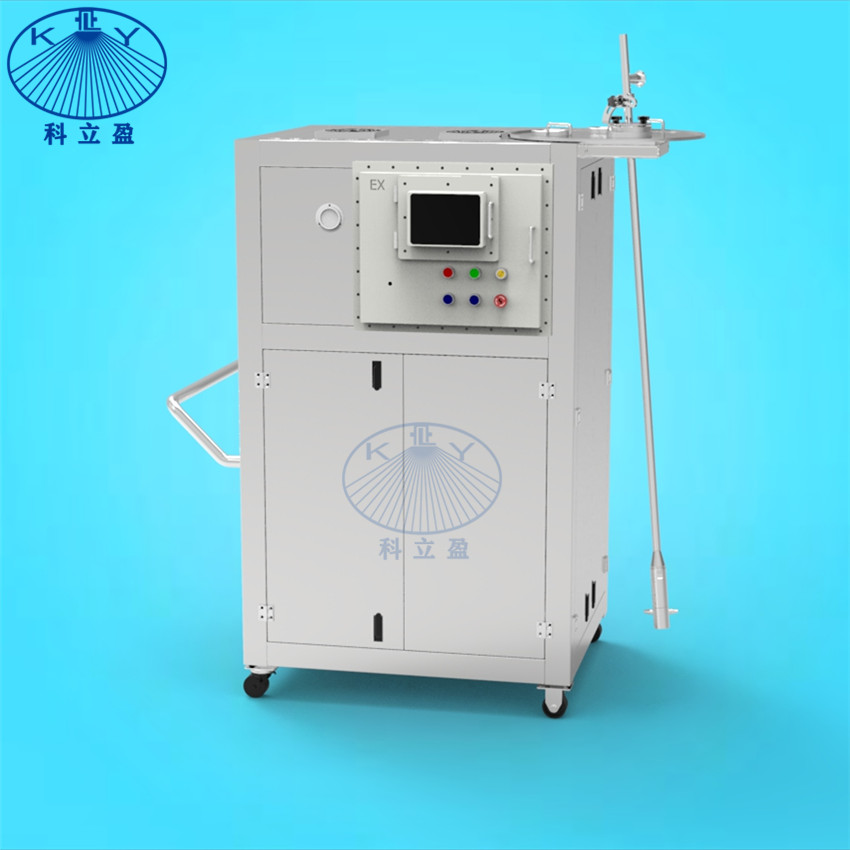 Semi-automatic tank cleaning equipment for tank and reactors