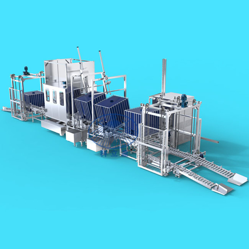 Fully Automatic Cleaning Equipment for IBC totes